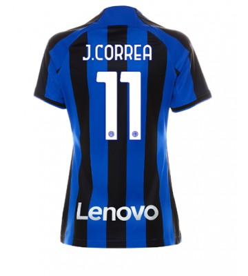 Inter Milan Joaquin Correa #11 Hemmatröja Dam 2022-23 Korta ärmar